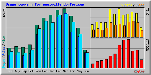 Usage summary for www.wollendorfer.com